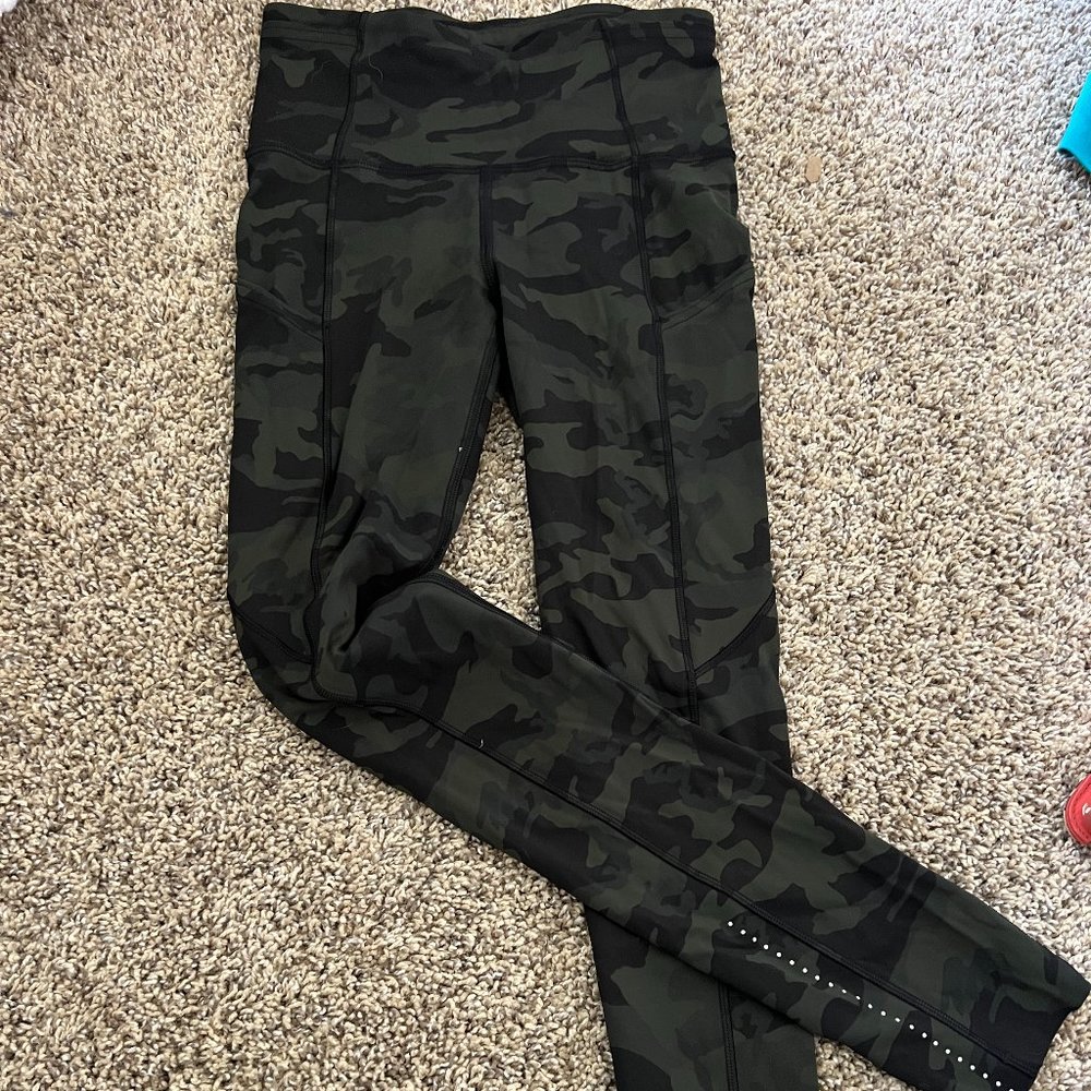 Lululemon Camo Leggings
